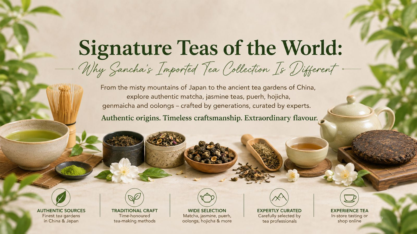 Signature teas of the world blog header