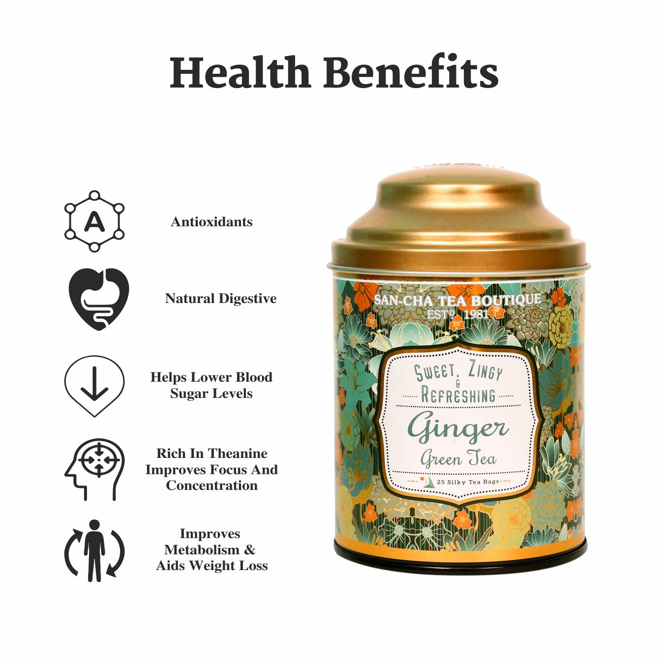 ginger green tea