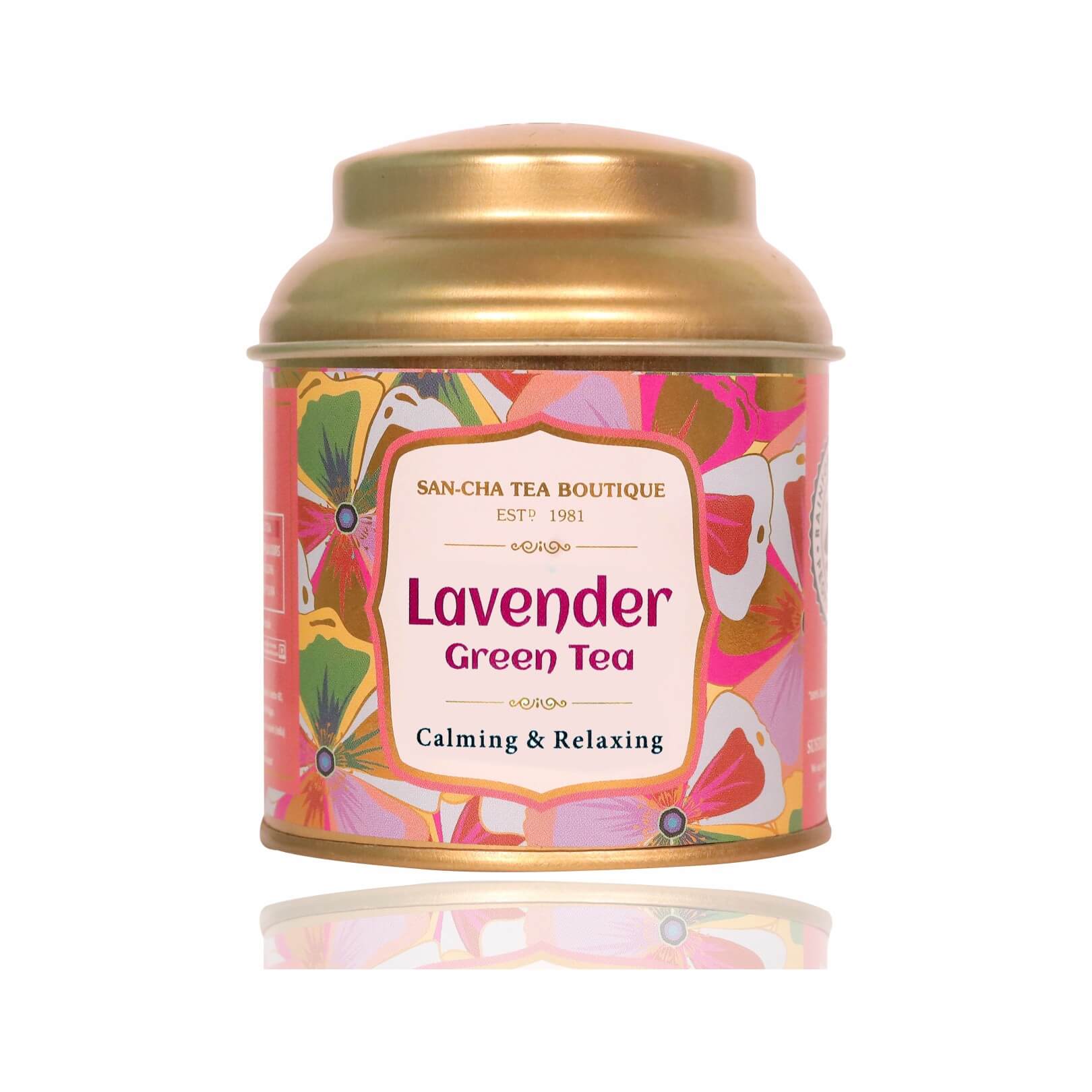 Lavender green tea