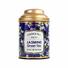 Cup of jasmine green tea with fresh jasmine flowers – Sancha Tea