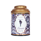 Cup of lavender mint green tea with fresh flowers and leaves – Sancha Tea