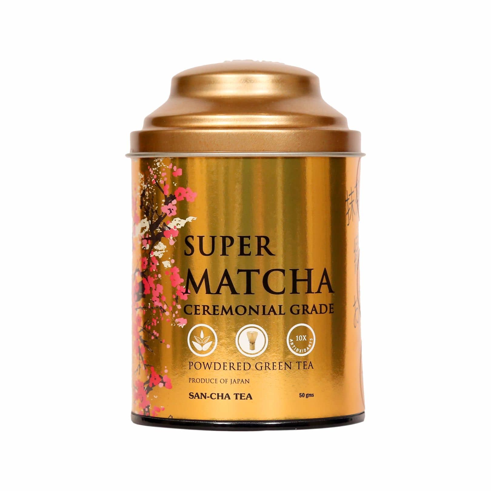 Bowl of ceremonial grade matcha with bamboo whisk – Sancha Tea