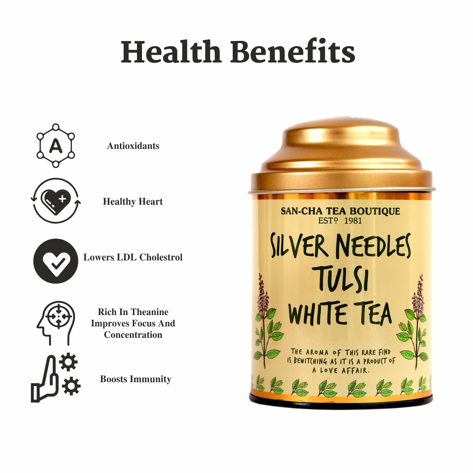 tulsi white tea