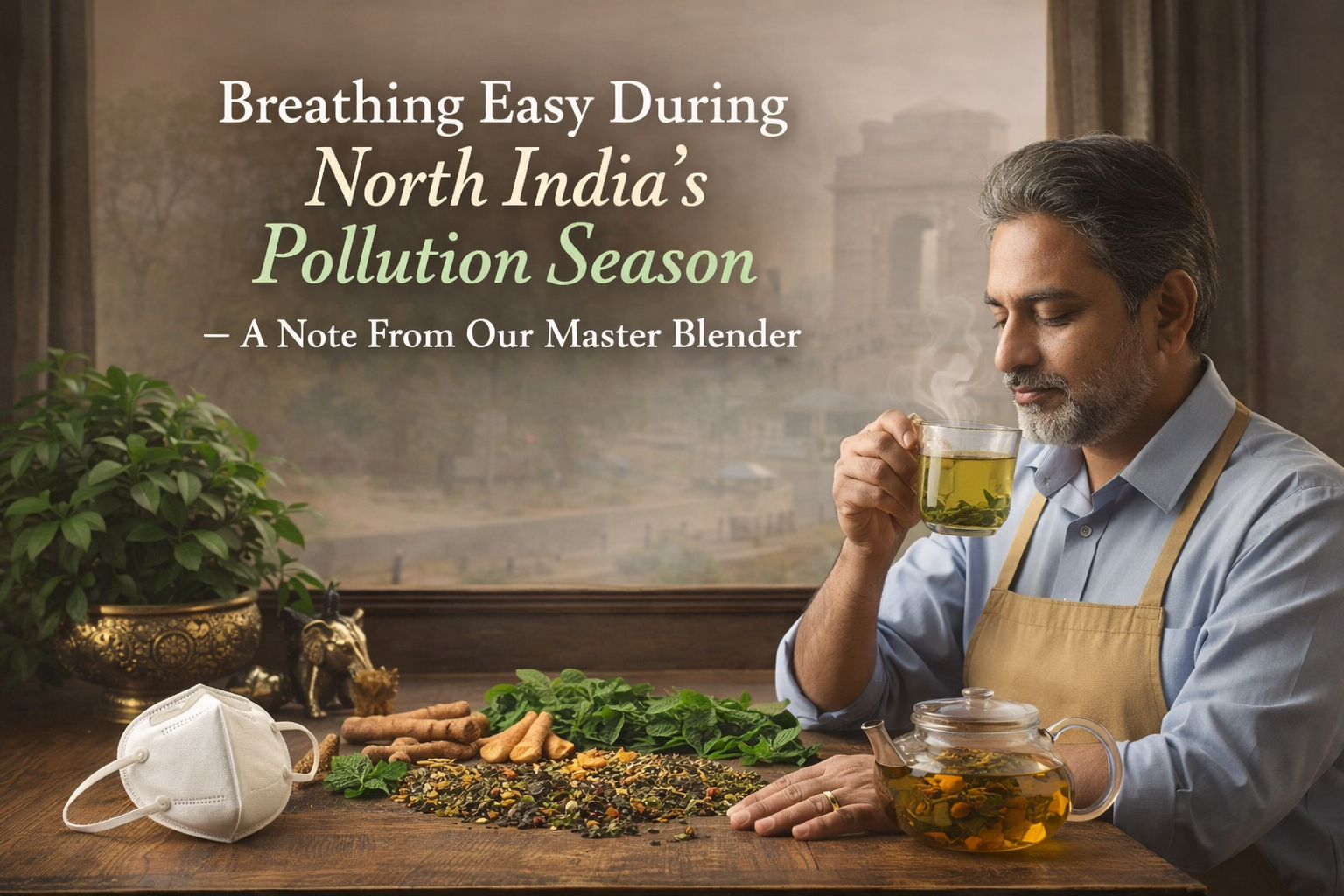 🌬️ Breathing Easy During North India’s Pollution Season — A Note From Our Master Blender