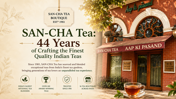 India's oldest artisanal tea brand since 1981