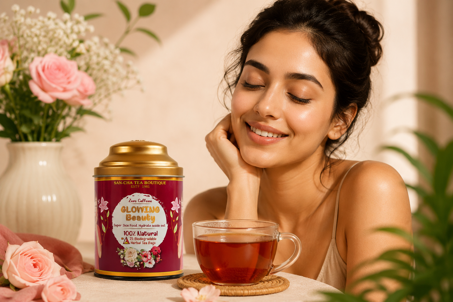 Best Tea for Skin Glow – Herbal &amp; Green Teas for Healthy Radiant Skin