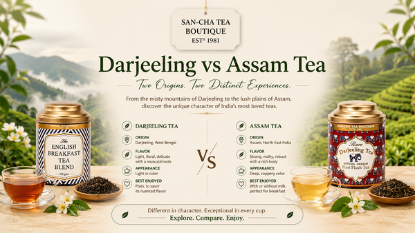 darjeeling tea vs assam tea