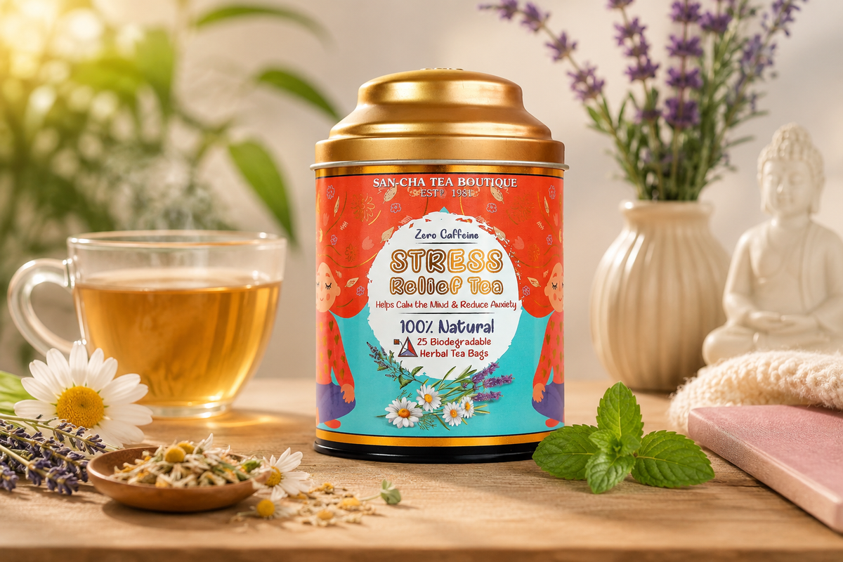 Best Tea for Stress Relief | Calming Herbal Teas for Relaxation ...