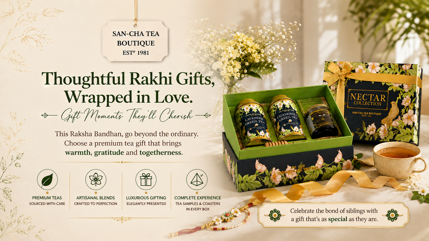 10 Thoughtful Rakhi Gift Ideas for Brothers & Sisters: Premium Gifts They'll Actually Enjoy