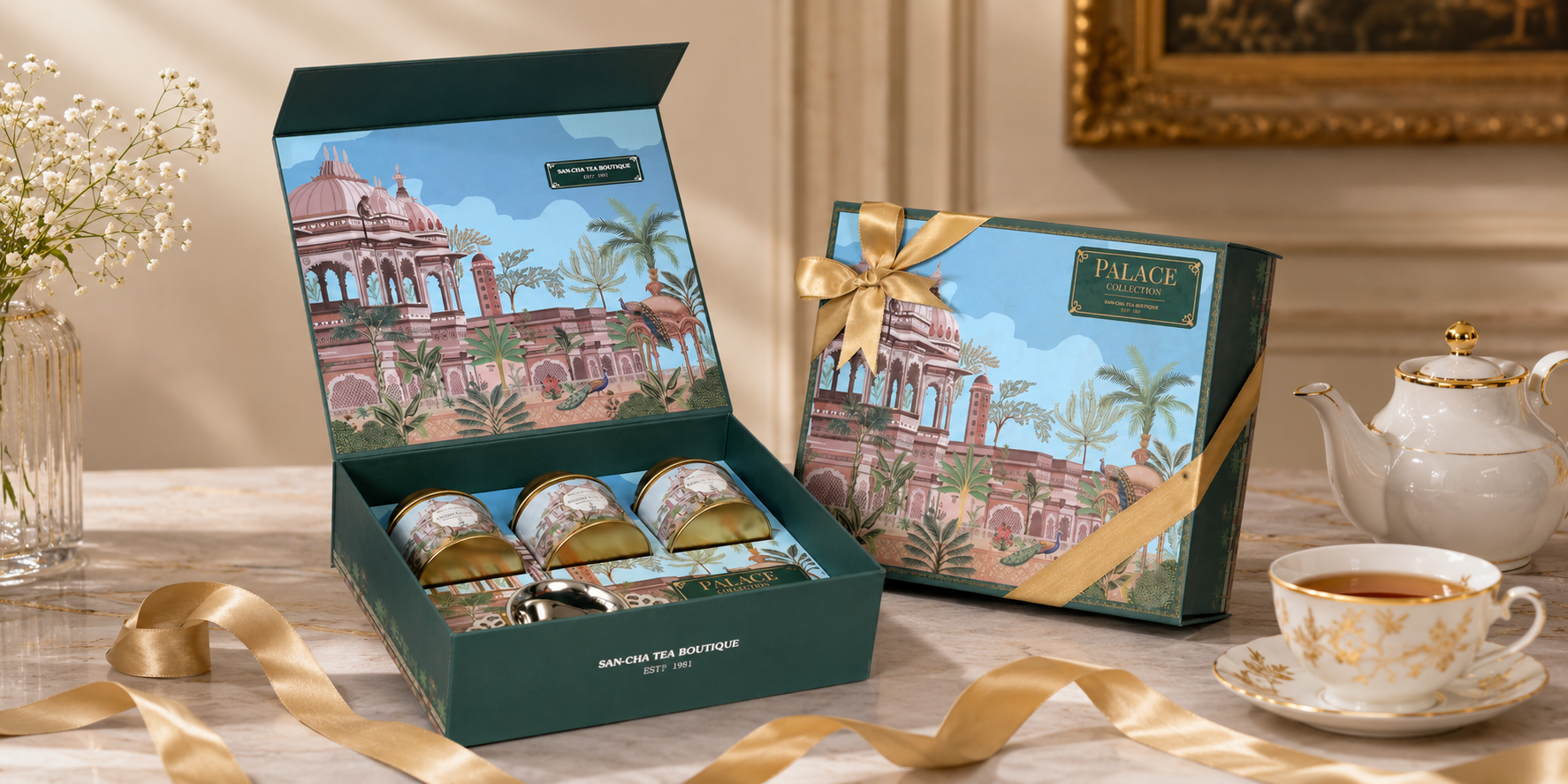 sancha tea premium tea gift boxes