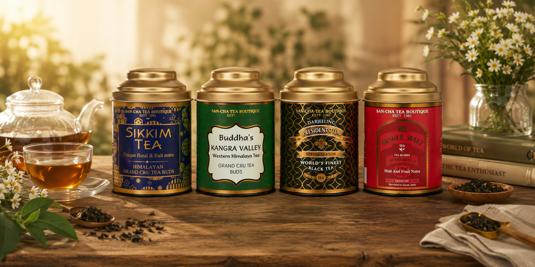 Sancha Tea Grand Cru Teas
