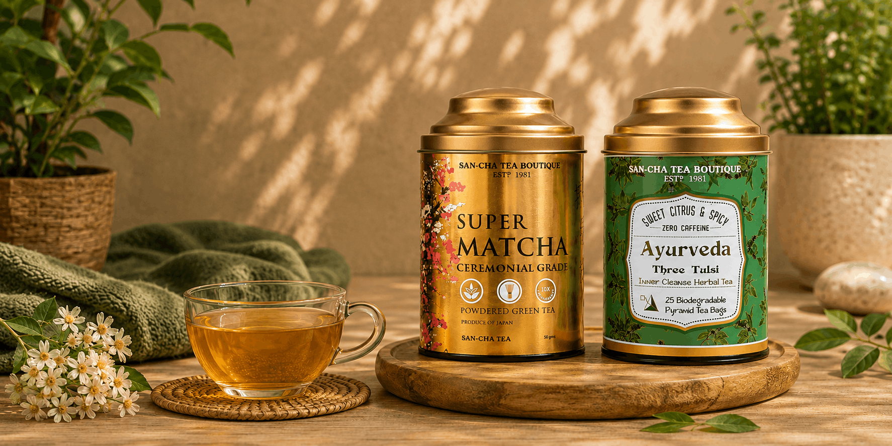 Daily wellness teas