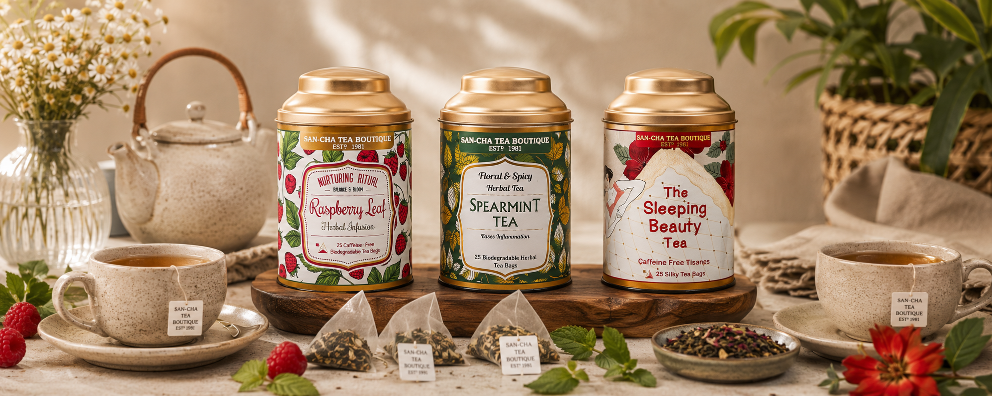 sancha tea herbal infusion tea bags
