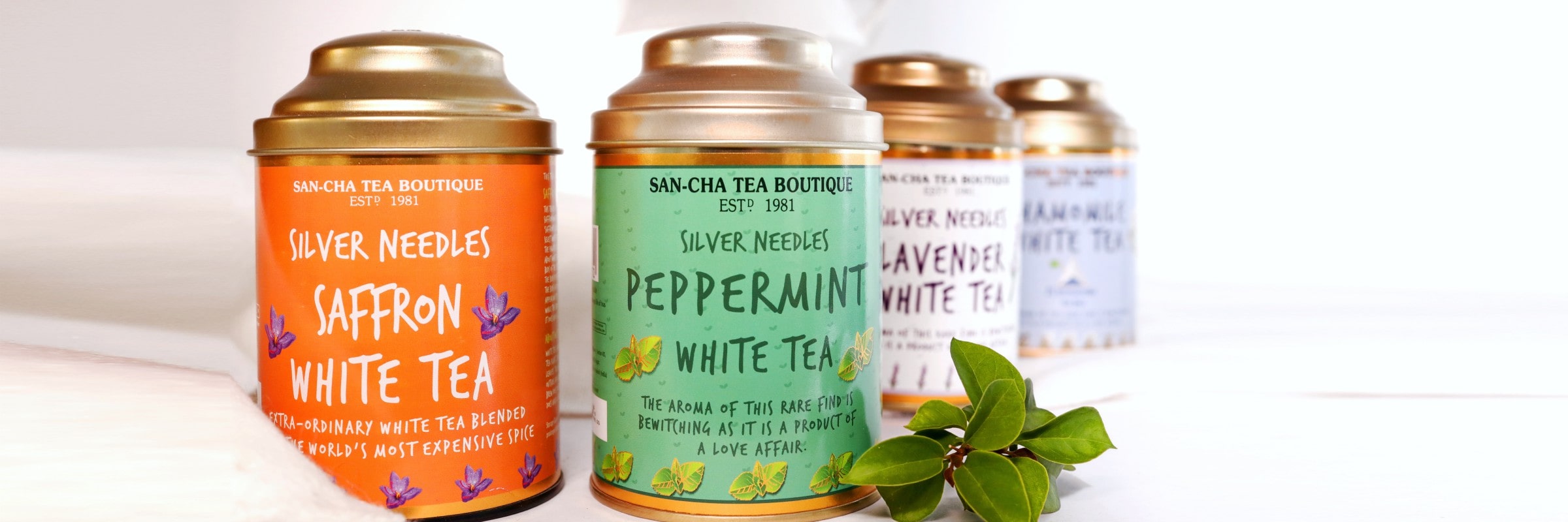 White Tea Collection – Pure, Elegant &Timeless