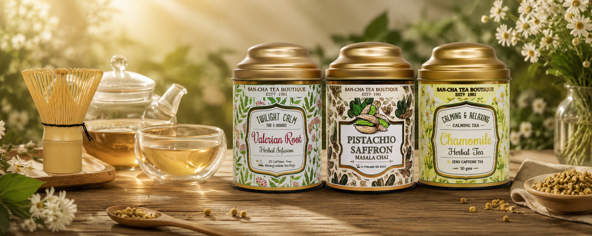 sancha tea new arrivals