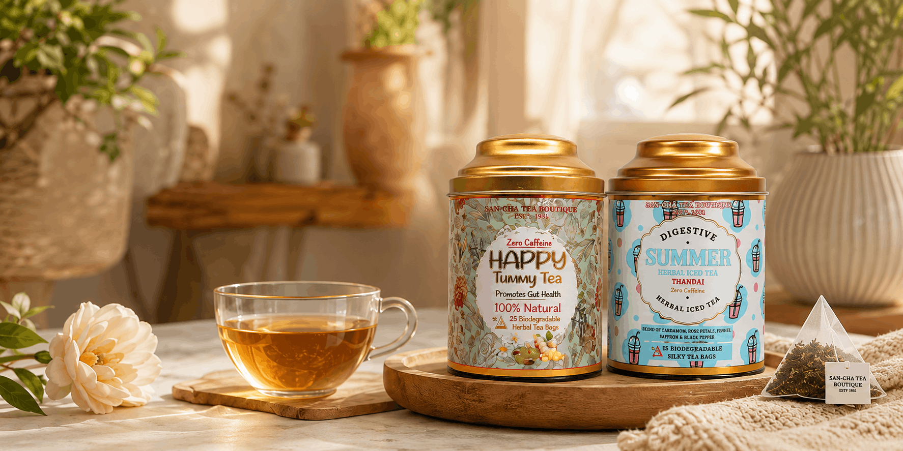 Digestive wellness teas 