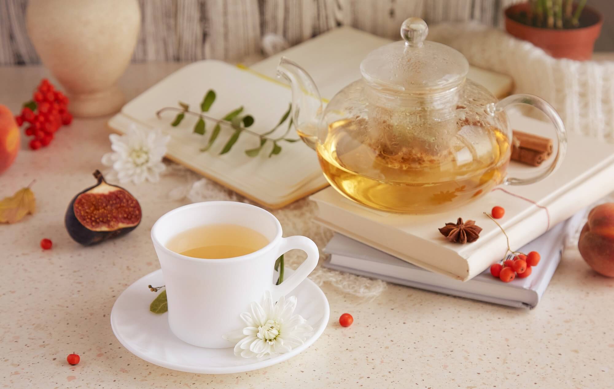 Transparent Tea Pots, Mugs & Bottles