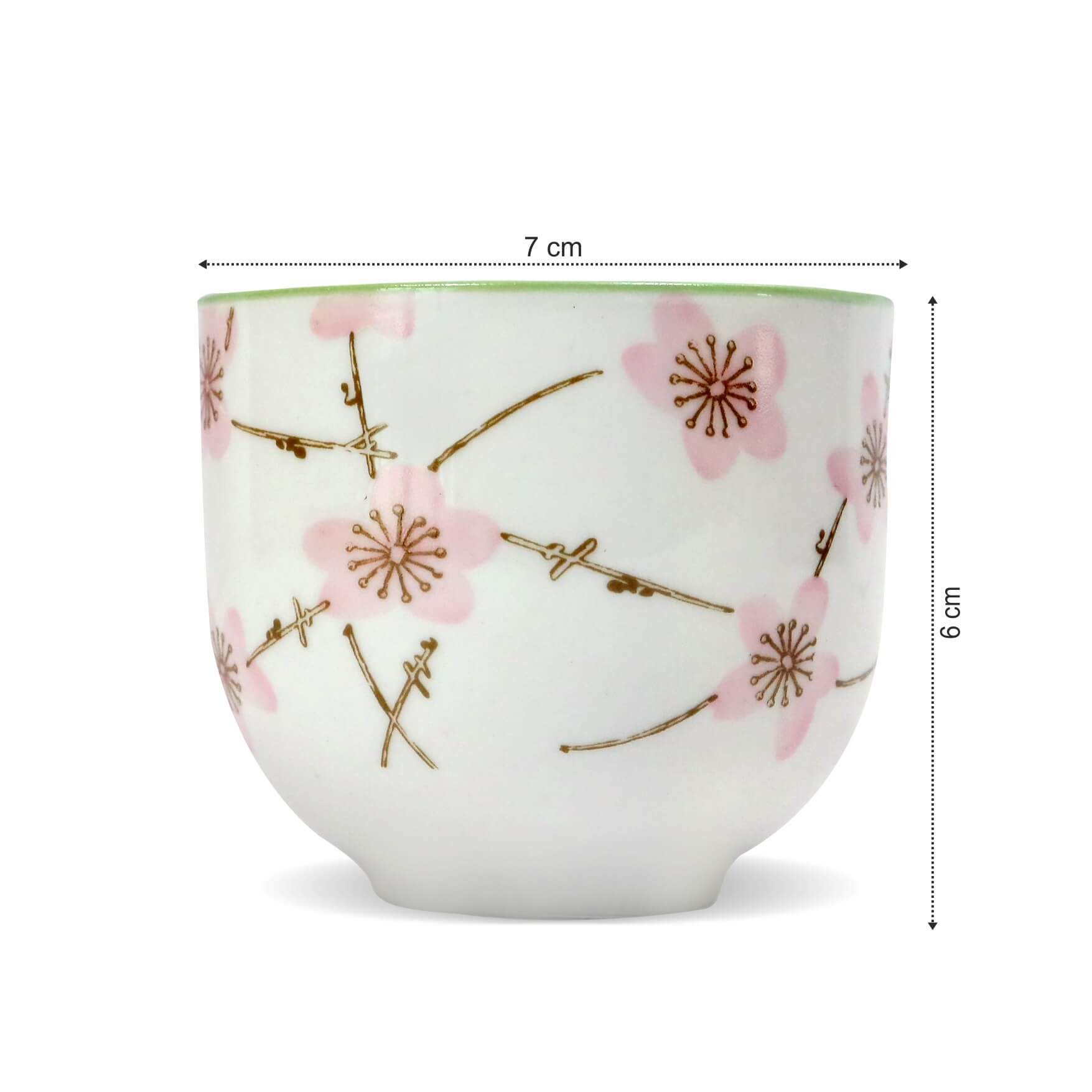 Haiku Tea Set – Japanese Pattern Teapot with 6 Cups | Sancha