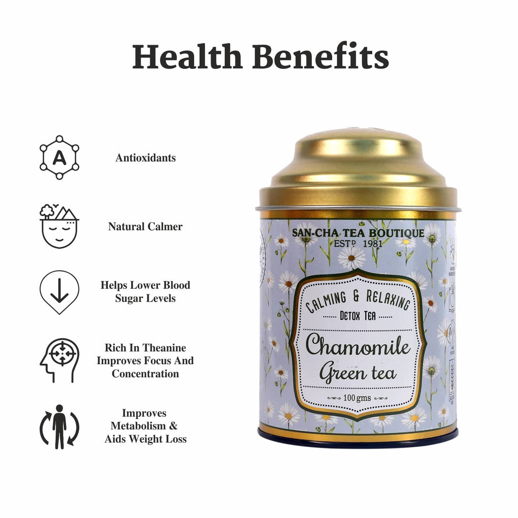 chamomile tea benefist