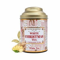 White Christmas Tea | Silver Needles White Tea with Festive Spices
