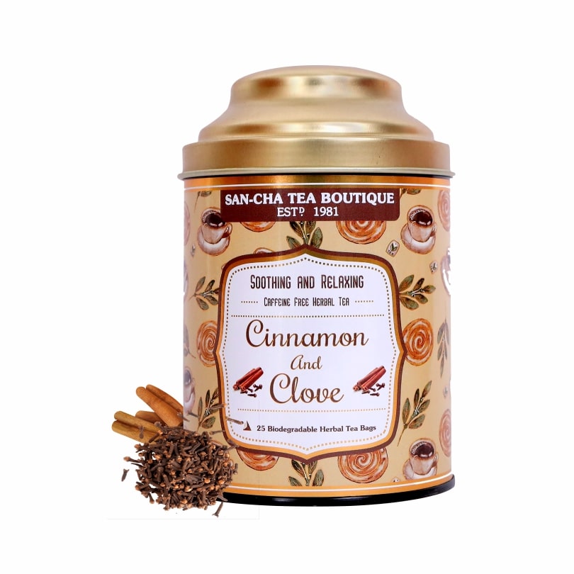 Cinnamon & Clove: Caffeine Free Herbal Tea