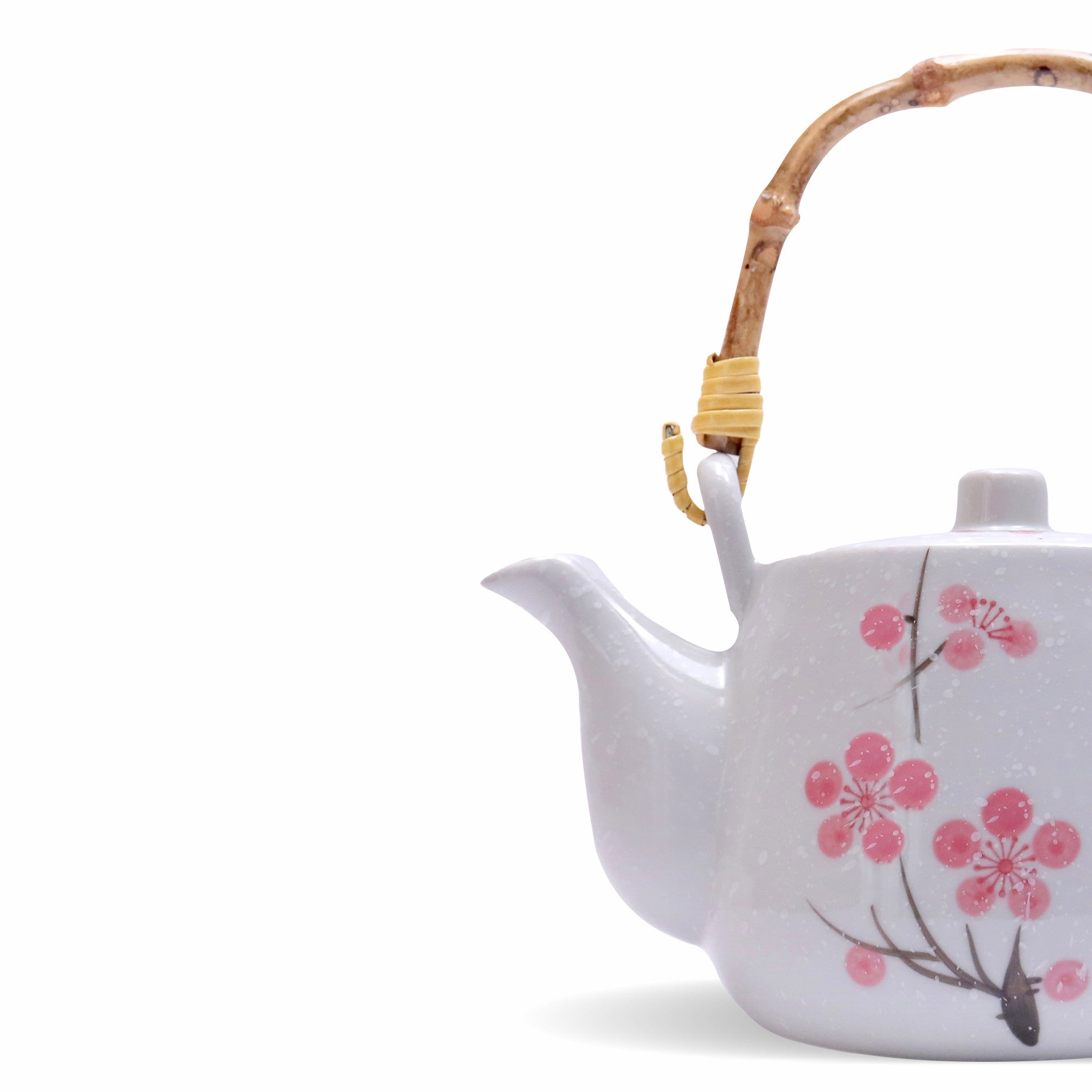 Haiku Tea Set – Japanese Pattern Teapot with 6 Cups | Sancha