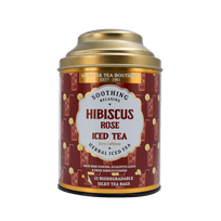 Hibiscus & Rose Herbal Iced Tea | Radiance Boosting Caffeine-Free Blend