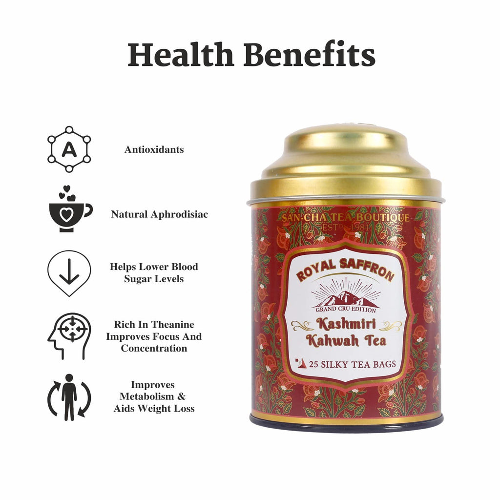 kahwah tea health benefits