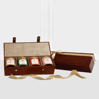 Luxury Leatherette Masala Chai Collection | 4 Signature Spiced Black Teas