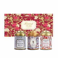 Maison Du Thé Collection | Green Tea Gift Box with Chamomile, Lavender & Wild Rose Teas