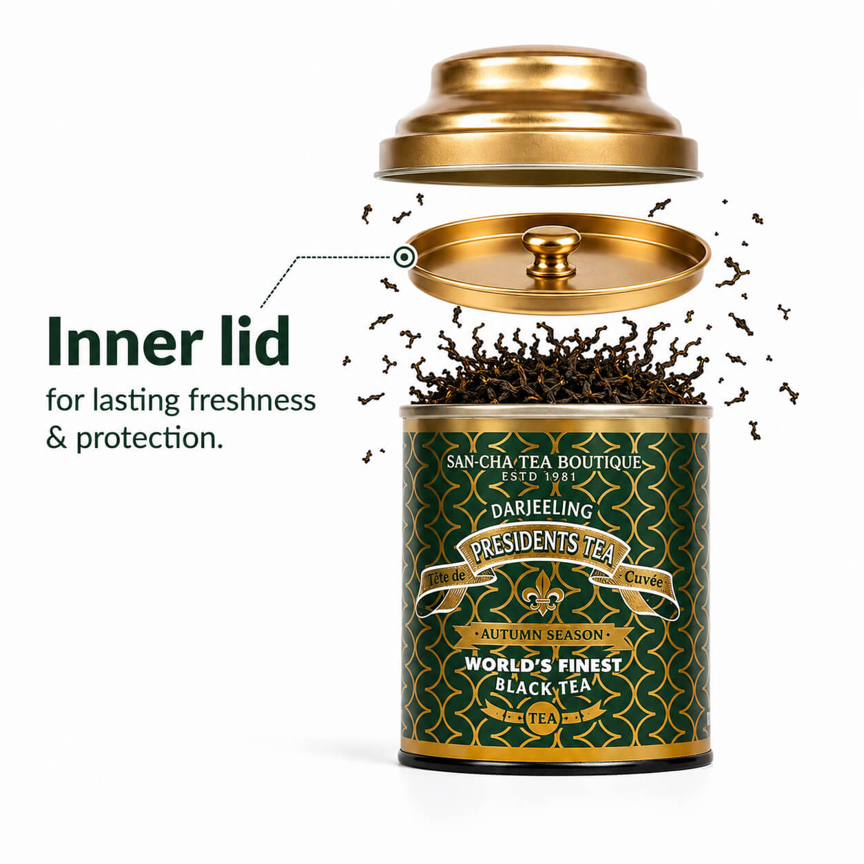 PRESIDENTS TEA SPRING SEASON’S FINEST Grand Cru Darjeeling Tea | Autumnal Limited Edition – Sancha Tea