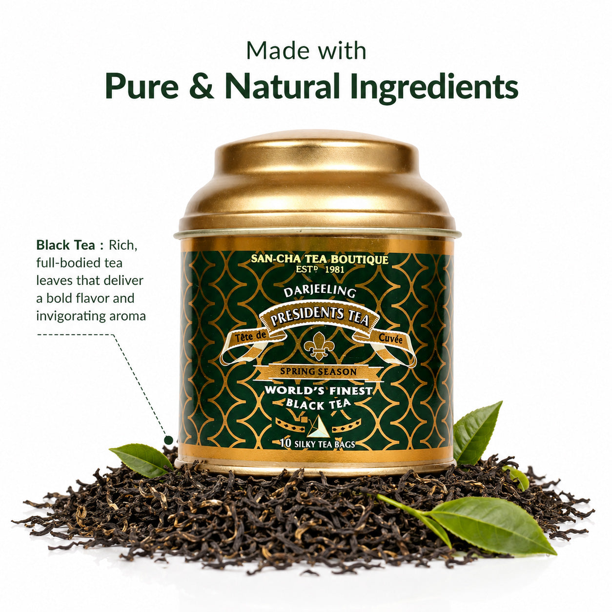 President's Tea of Darjeeling – Grand Cru First Flush