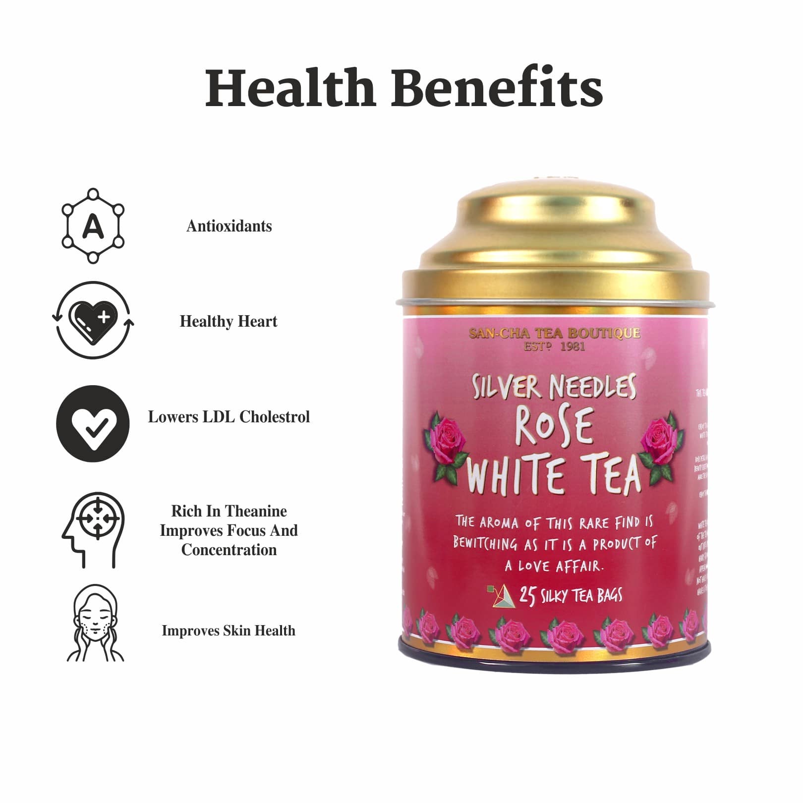 rose white tea