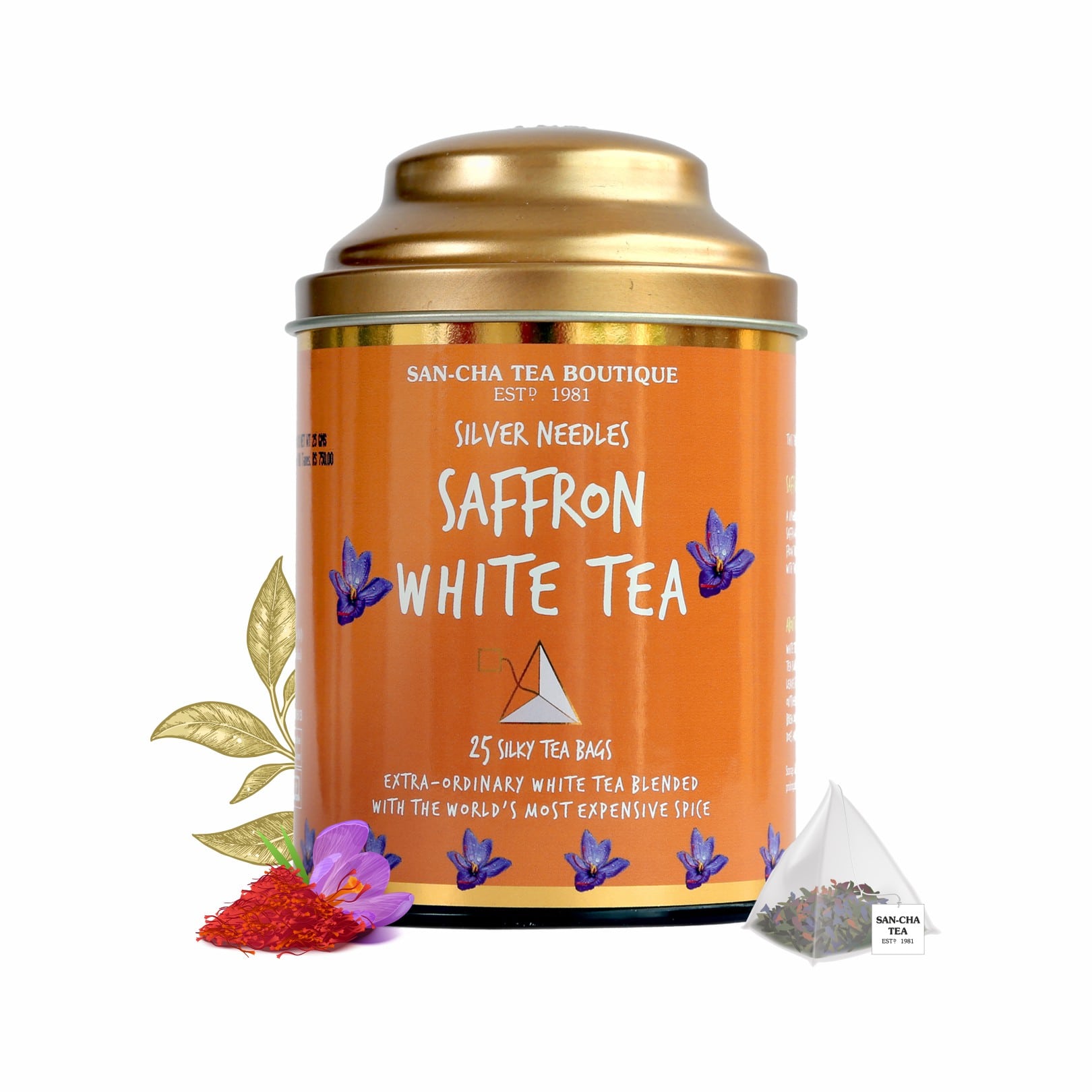 Saffron White Tea