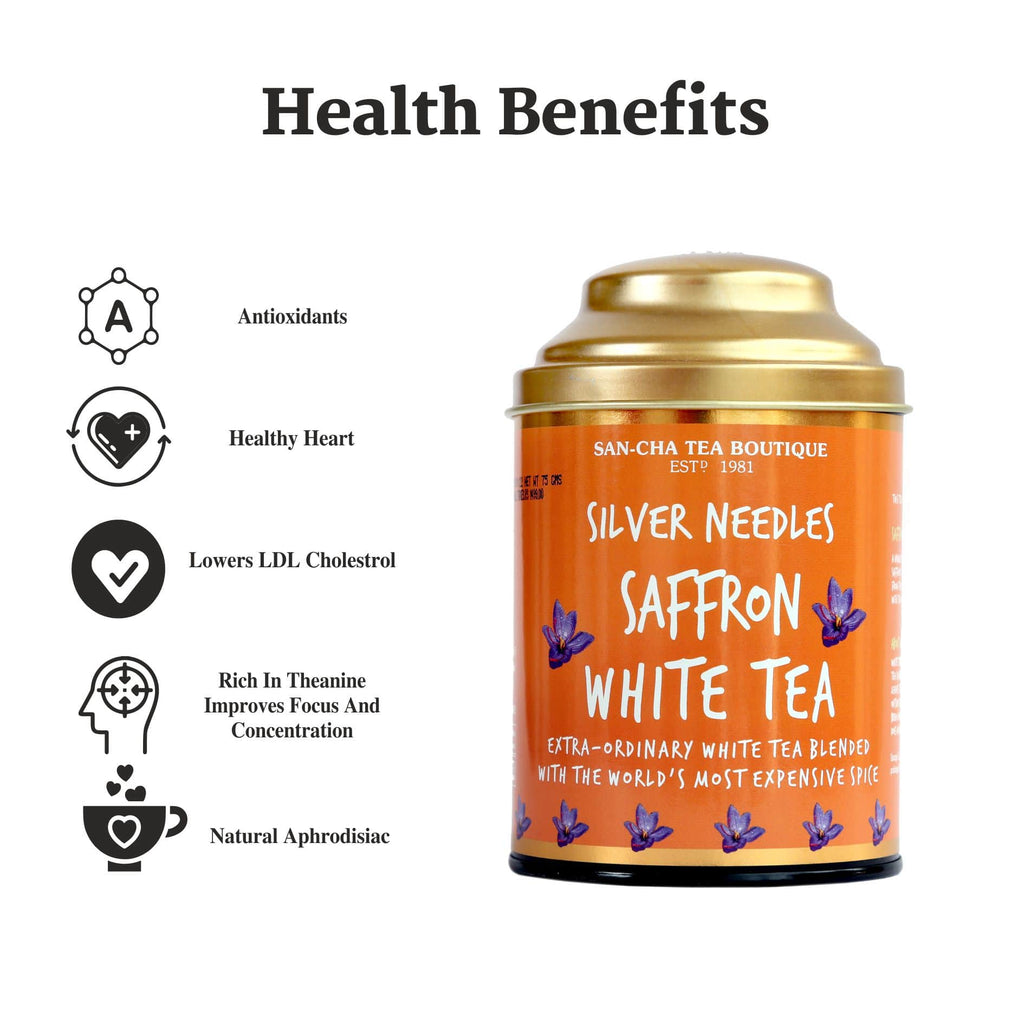saffron white tea
