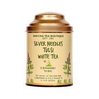 Tulsi Silver Needle White Tea | Ayurvedic Immunity Blend