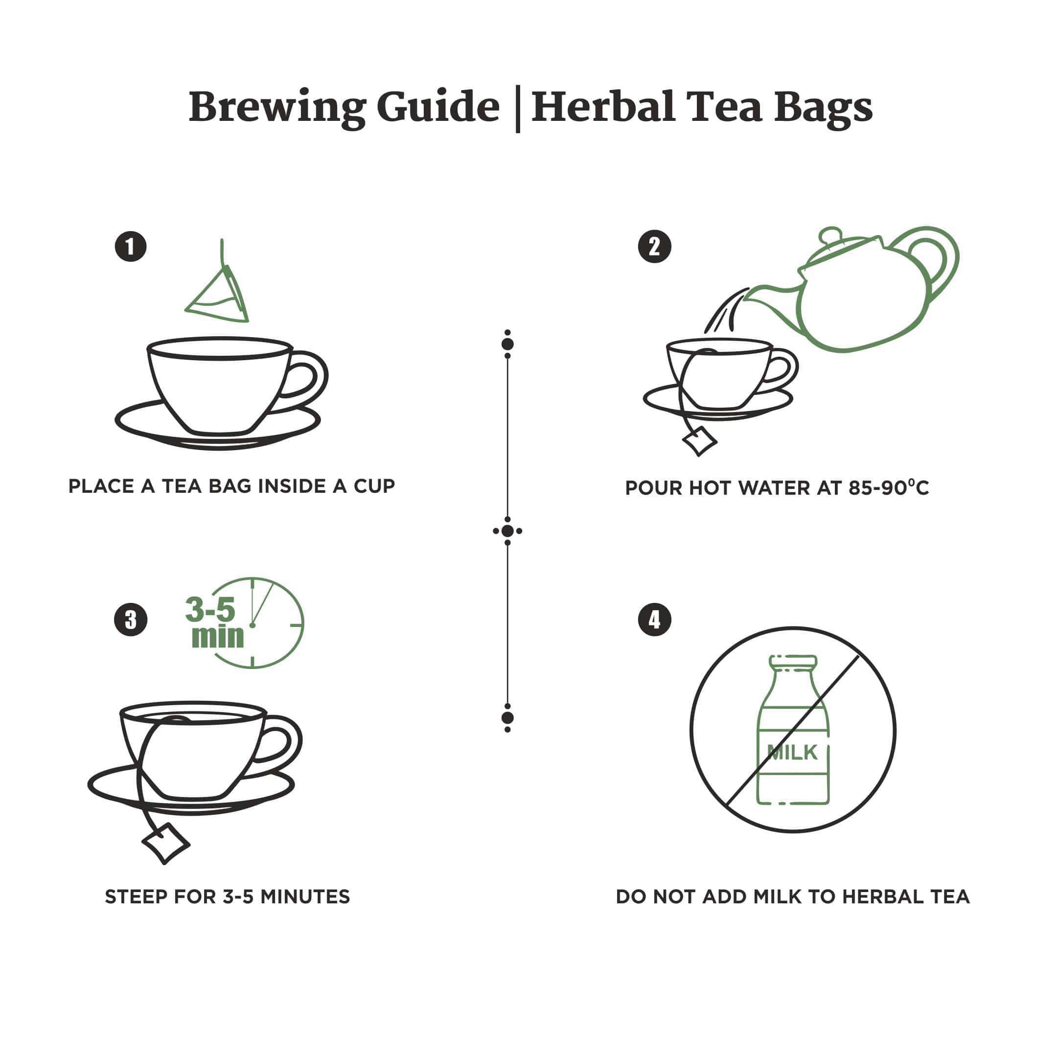 how to brew herbal tea