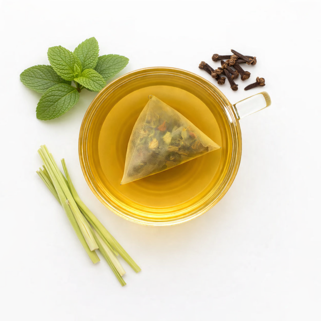Spearmint Clove Lemongrass | Cooling Herbal Infusion, Caffeine-Free