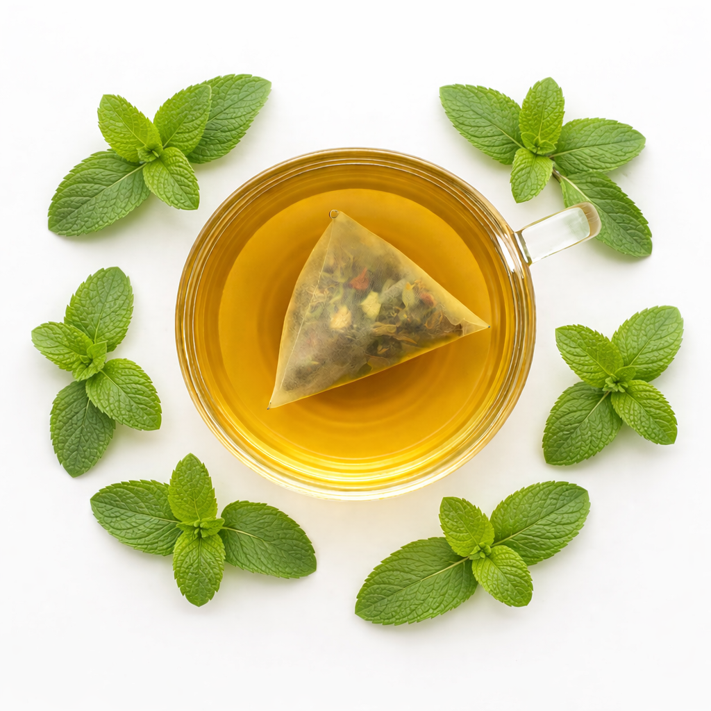 Peppermint Herbal Infusion | Cooling, Calming & Caffeine-Free