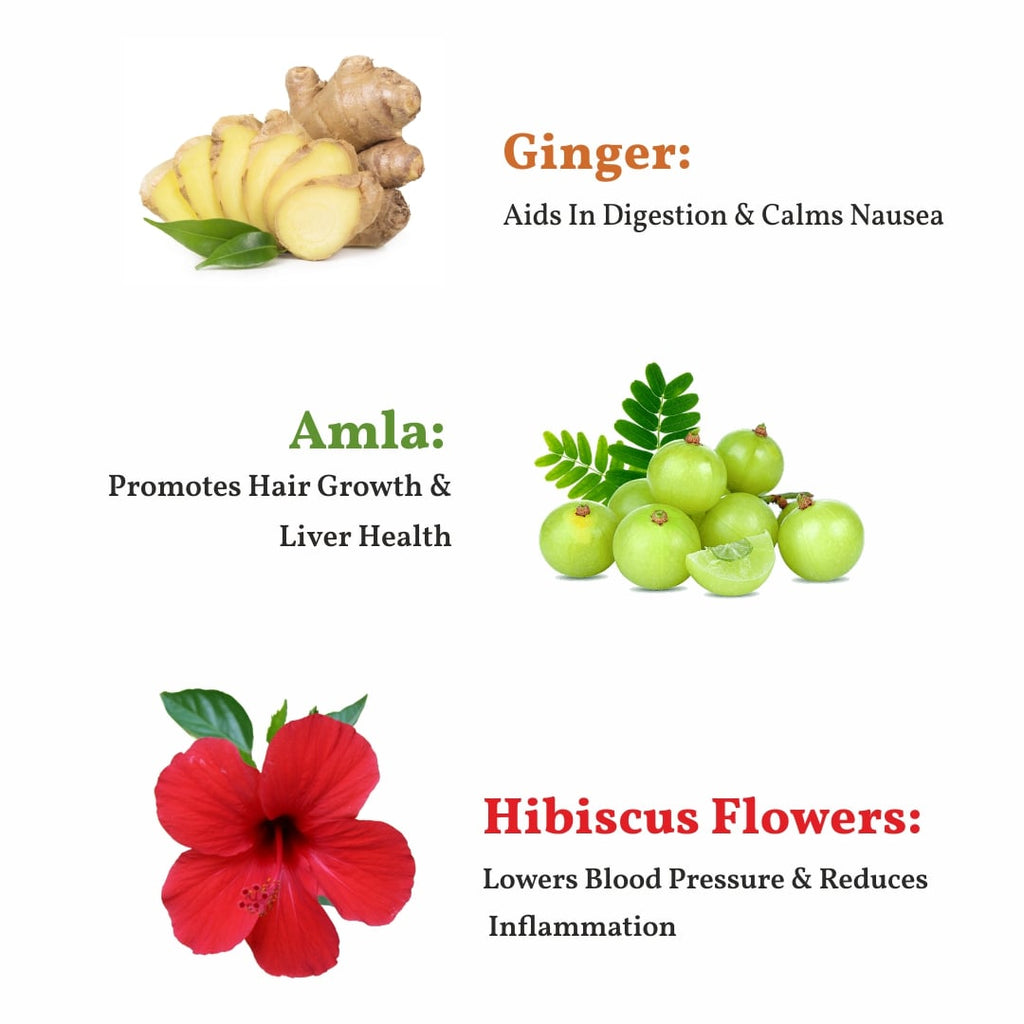 tea for hairfall ingredients