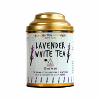 Lavender White Tea – Silver Needle with Mint | Calming Floral Blend