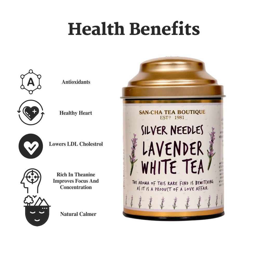 lavender white tea