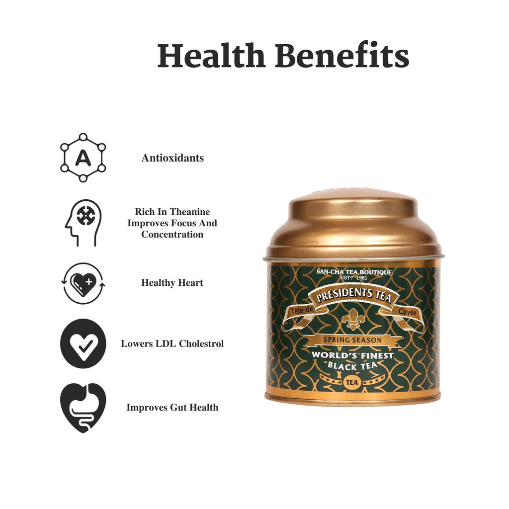 Presidents Tea of Darjeeling Health Benefits