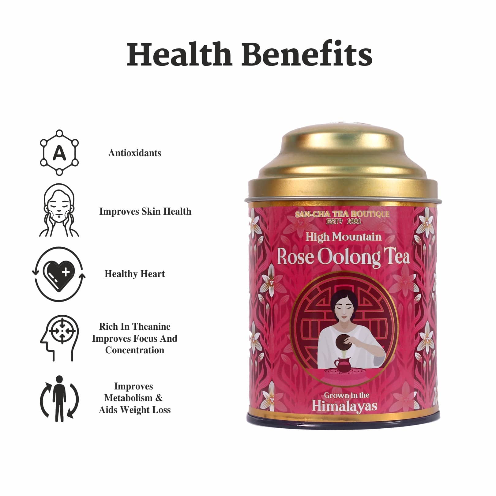 rose oolong tea