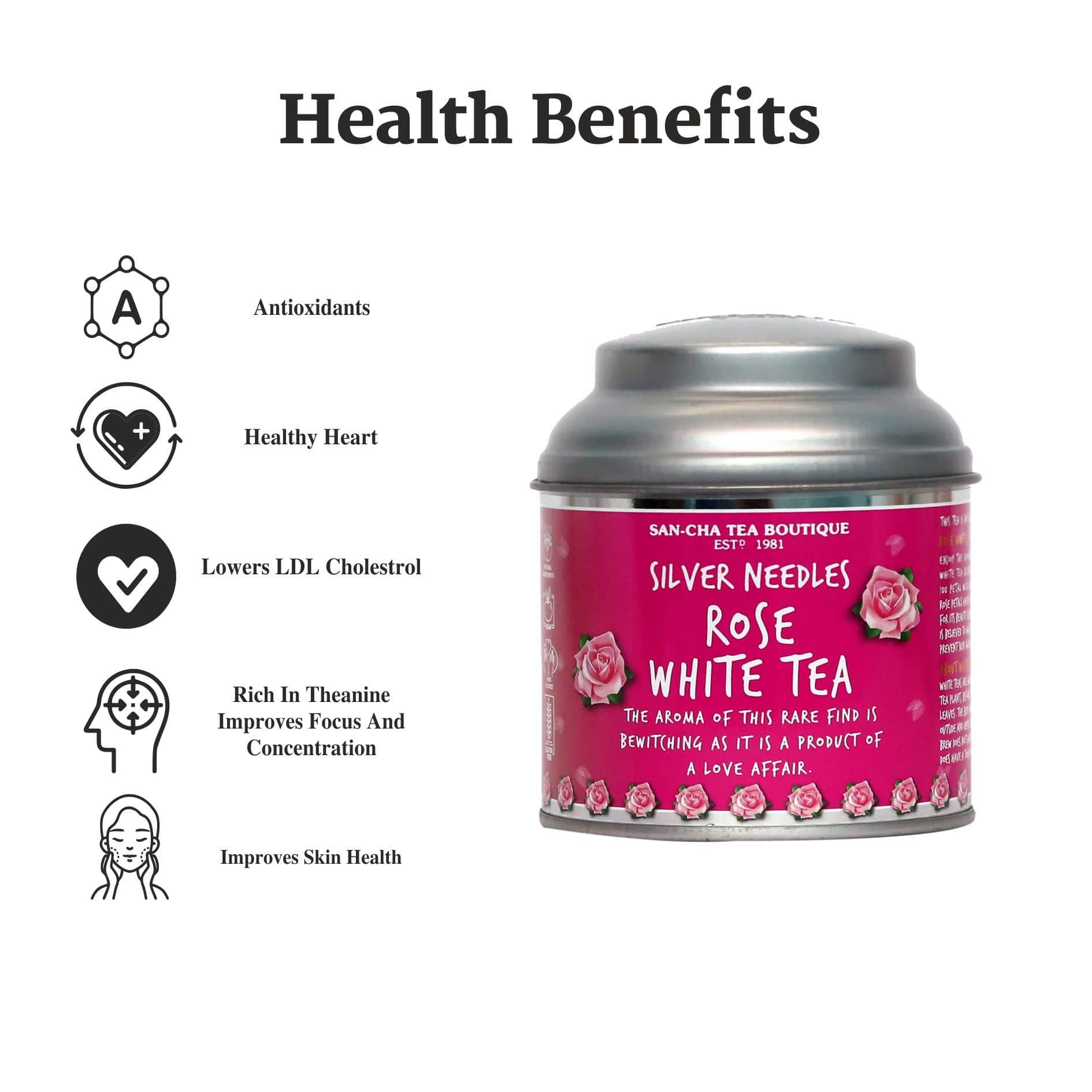 rose white tea