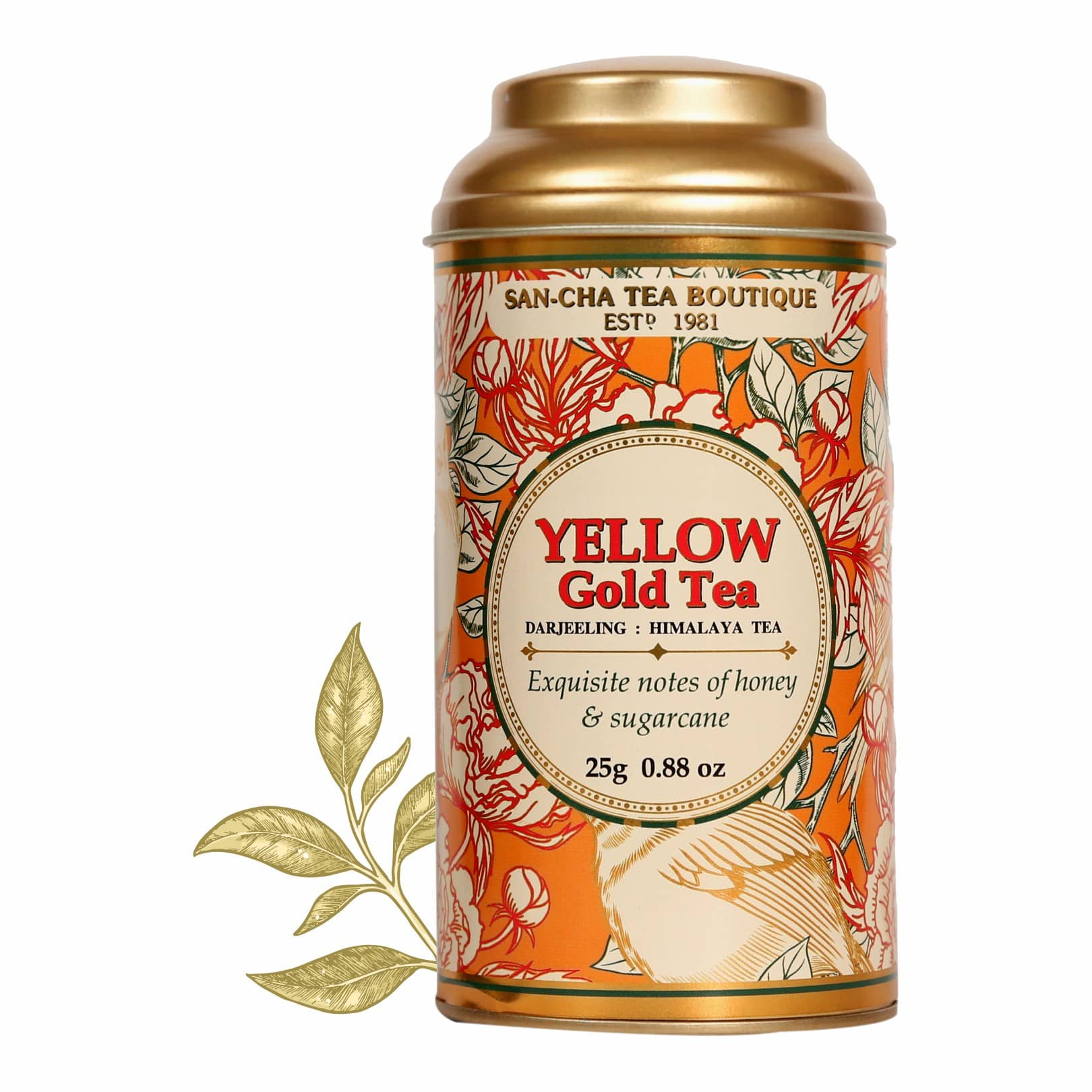 yellow gold white tea