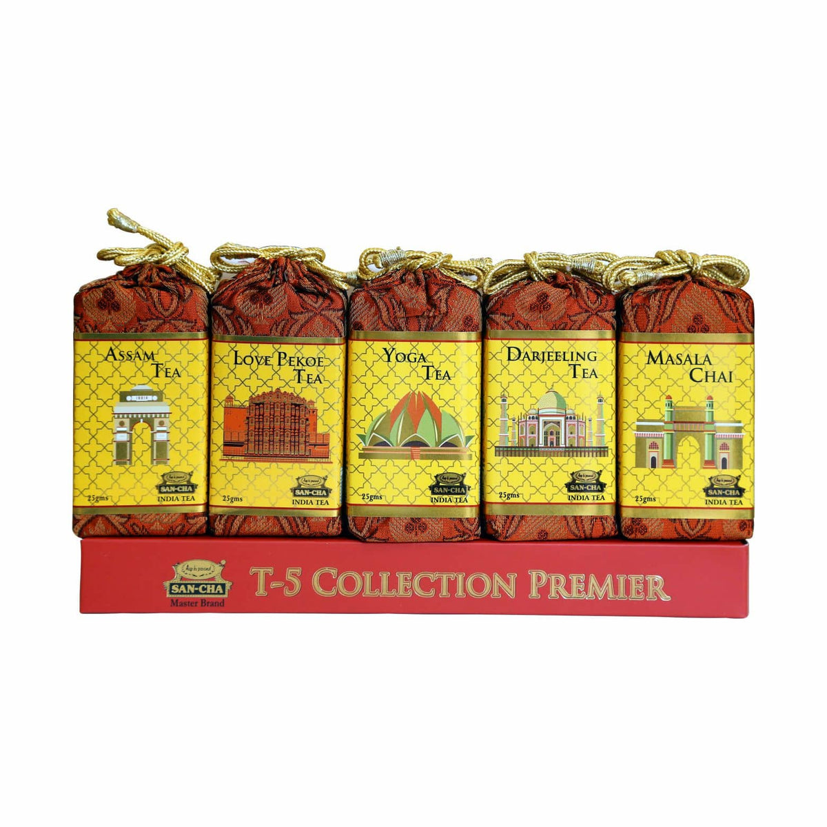 Premium Black & Green Tea Gift Box – Assam, Darjeeling, Masala Chai ...